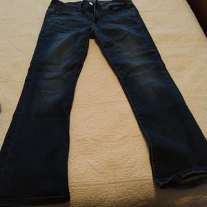 American Eagle boot cut dark jeans